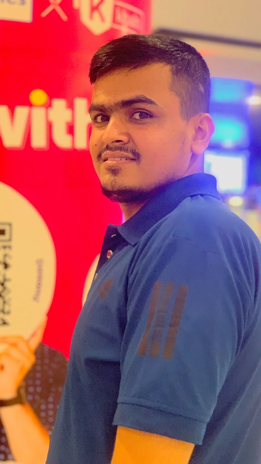 Hemraj at a tech event